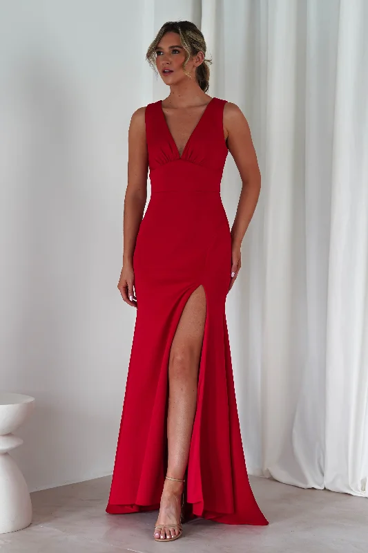 Kleo Bodycon Gown | Red